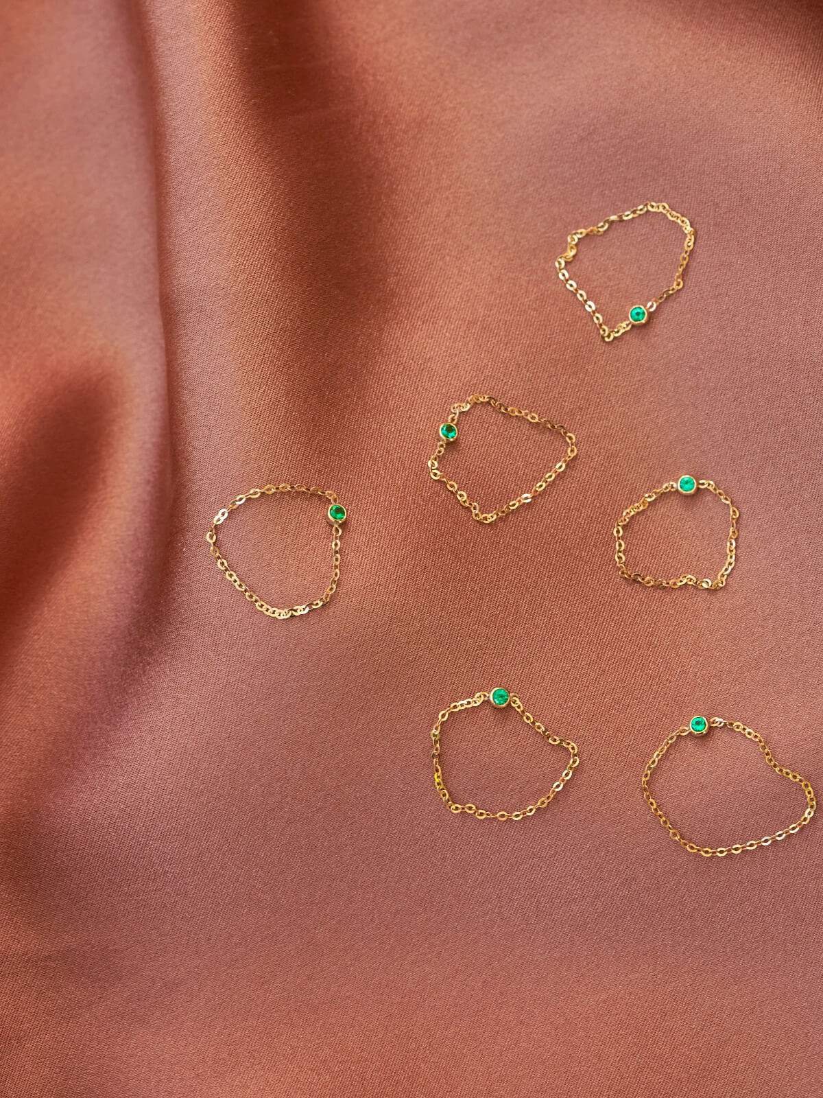 Clair De Lune Emerald Ring