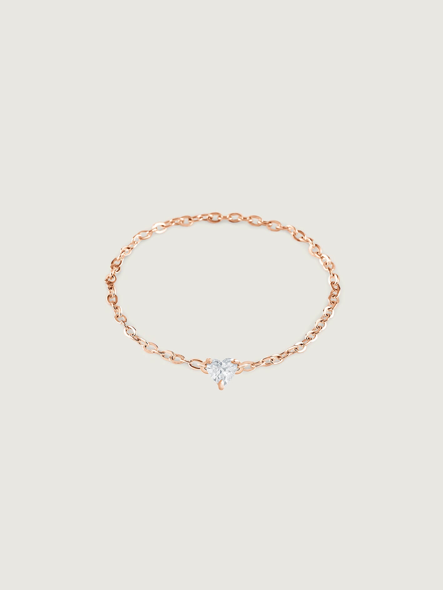 Clair De Lune Heart Diamond Ring