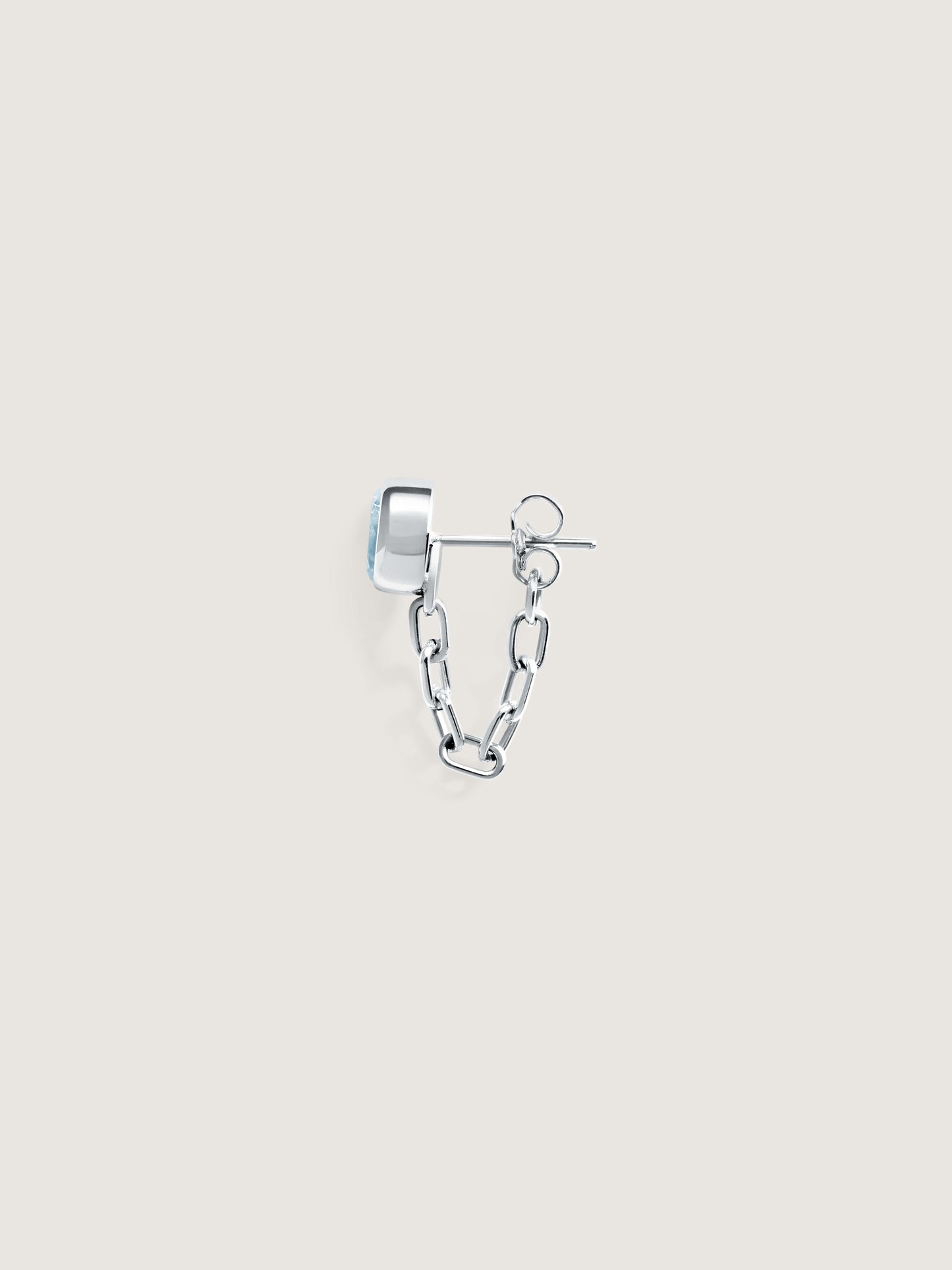 Catena Earring Aquamarine (Single)