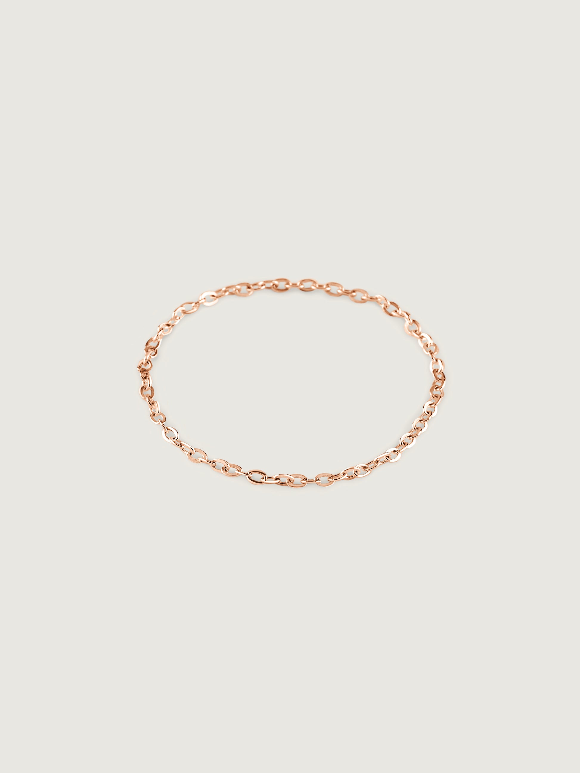 Clair De Lune 14k Chain Ring in Yellow Gold