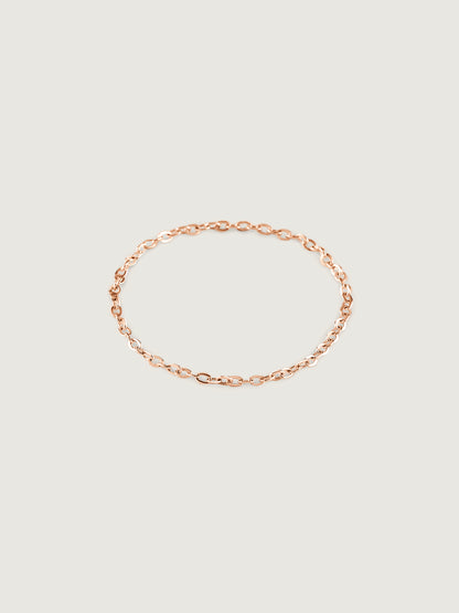 Clair De Lune 14k Chain Ring in Yellow Gold