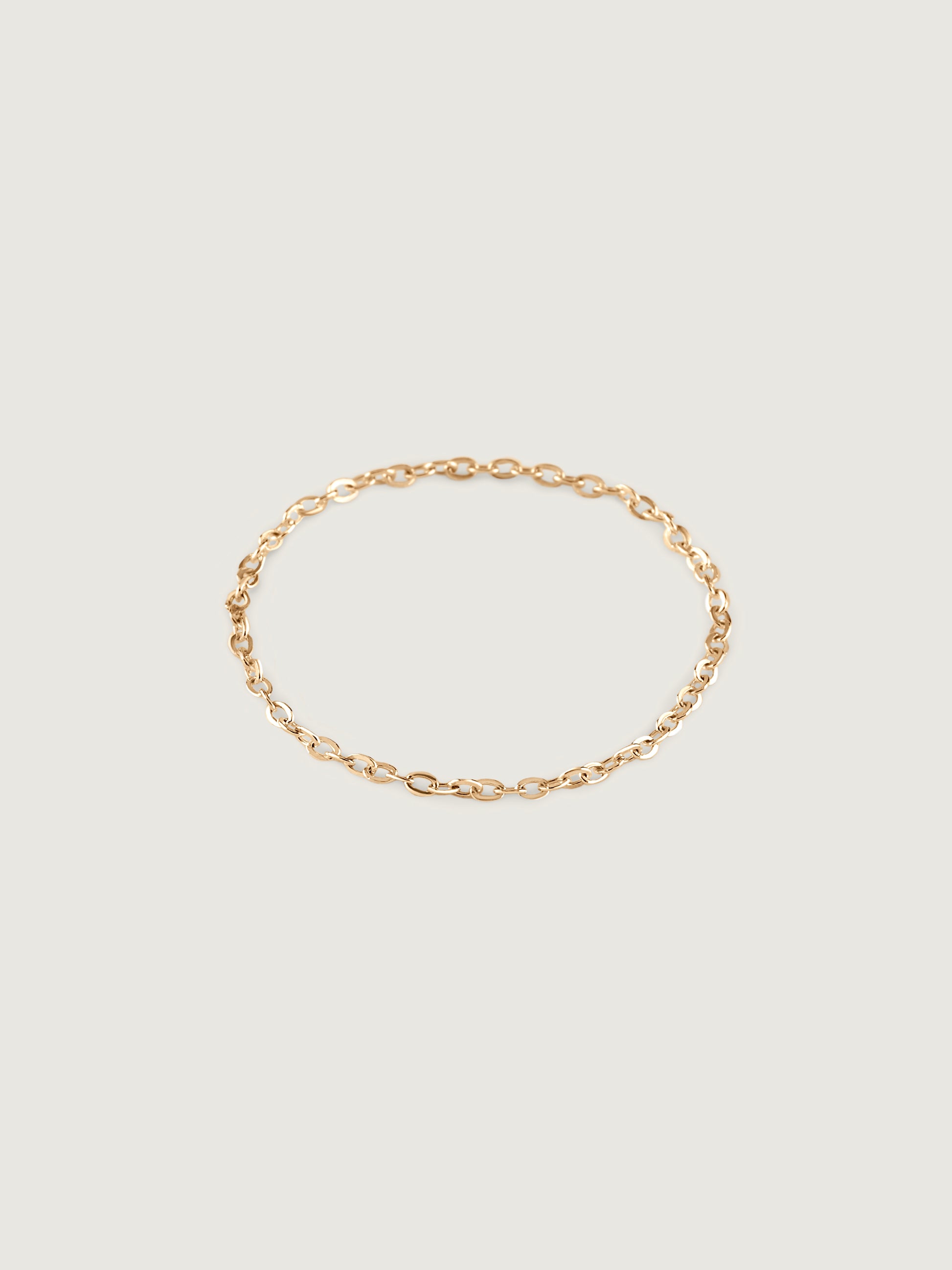 Clair De Lune 14k Chain Ring in Yellow Gold