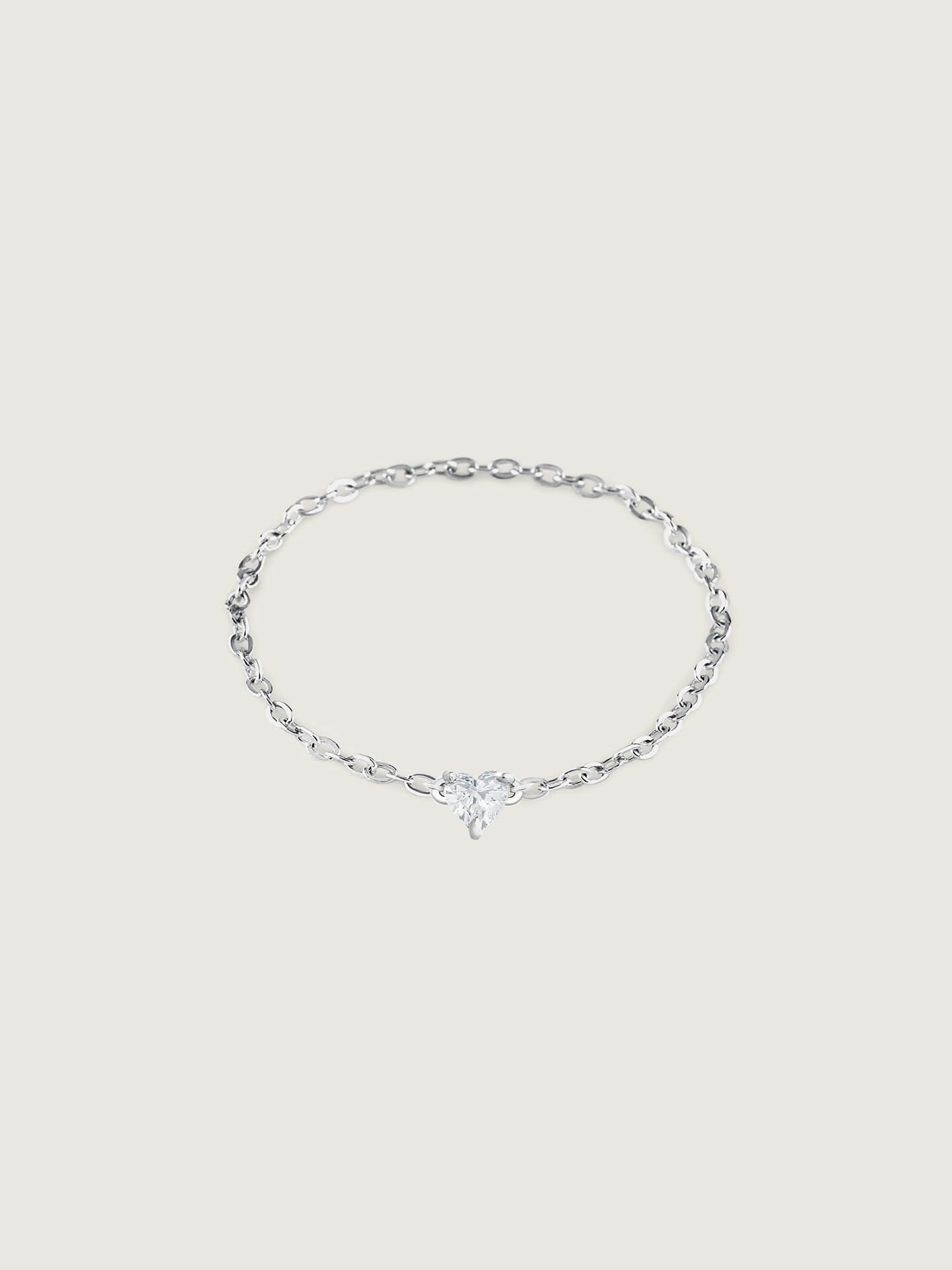 Clair De Lune Heart Diamond Ring