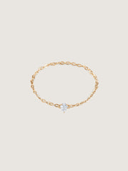 Clair De Lune Pear Diamond Ring