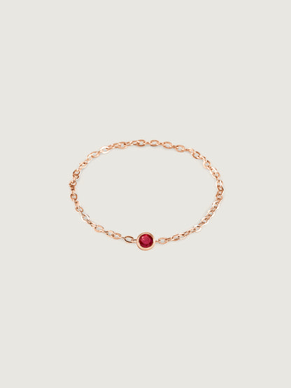 Clair De Lune Ruby Ring