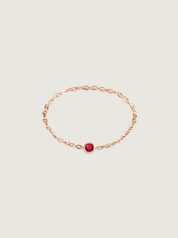 Clair De Lune Ruby Ring
