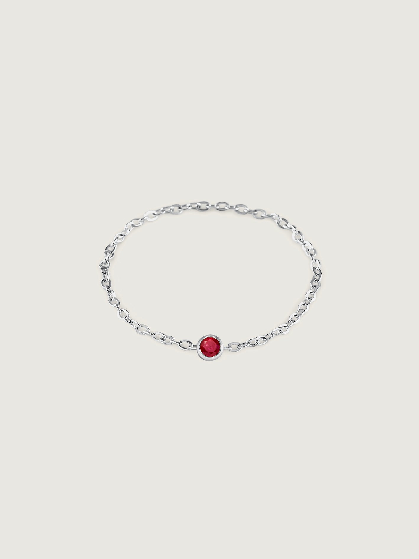 Clair De Lune Ruby Ring