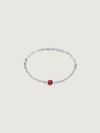 Clair De Lune Ruby Ring