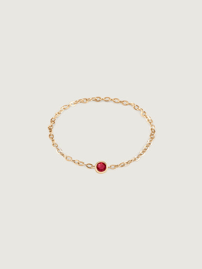 Clair De Lune Ruby Ring