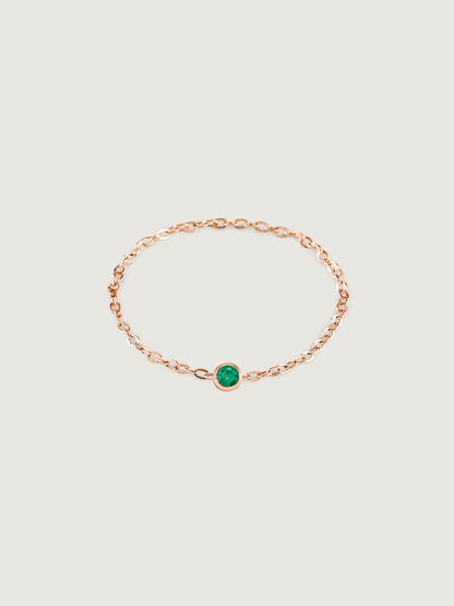 Clair De Lune Emerald Ring