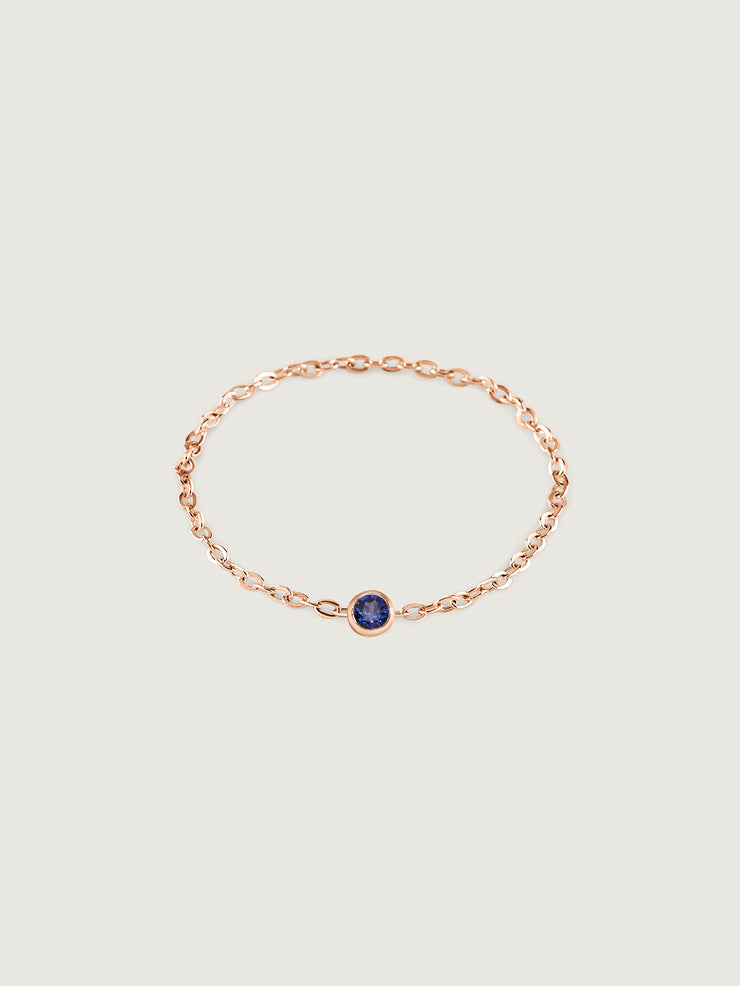 Clair De Lune Sapphire Ring