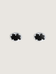 Lava Black Onyx Earrings (Pair)