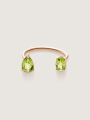 Le Bonbon Two Stone Peridot Ring
