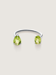Le Bonbon Two Stone Peridot Ring