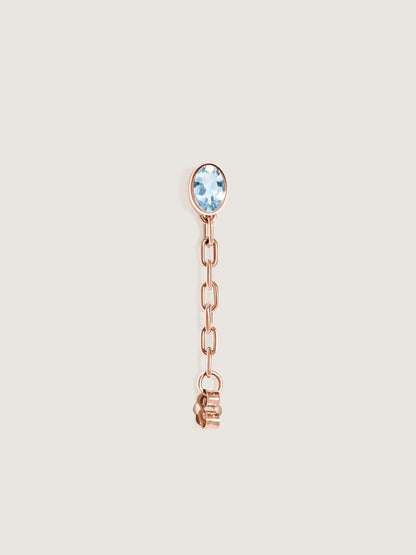 Catena Earring Aquamarine (Single)