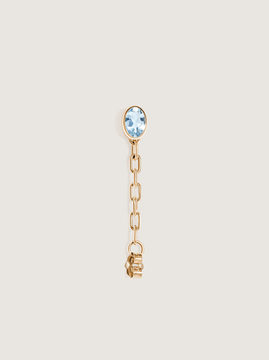 Catena Earring Aquamarine (Single)