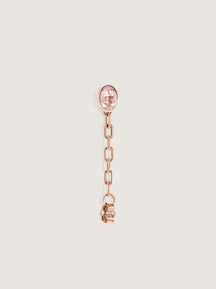 Doublemoss Catena Earring Collection. Available in 14k Yellow, White, & Rose Golds and various precious gemstones.