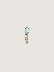Catena Earring Aquamarine (Single)