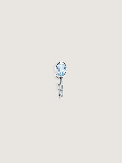 Catena Earring Aquamarine (Single)