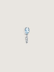 Catena Earring Aquamarine (Single)