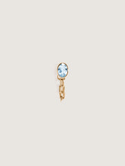 Catena Earring Aquamarine (Single)