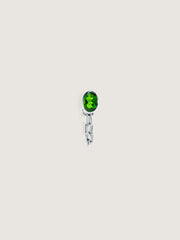 Catena Earring Chrome Diopside (Single)