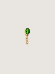 Catena Earring Chrome Diopside (Single)