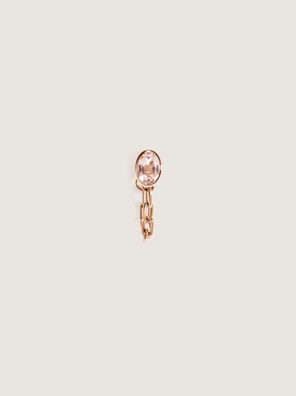 Doublemoss Catena Earring Collection. Available in 14k Yellow, White, & Rose Golds and various precious gemstones.