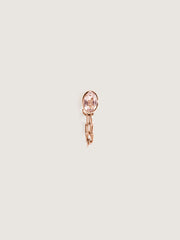 Doublemoss Catena Earring Collection. Available in 14k Yellow, White, & Rose Golds and various precious gemstones.