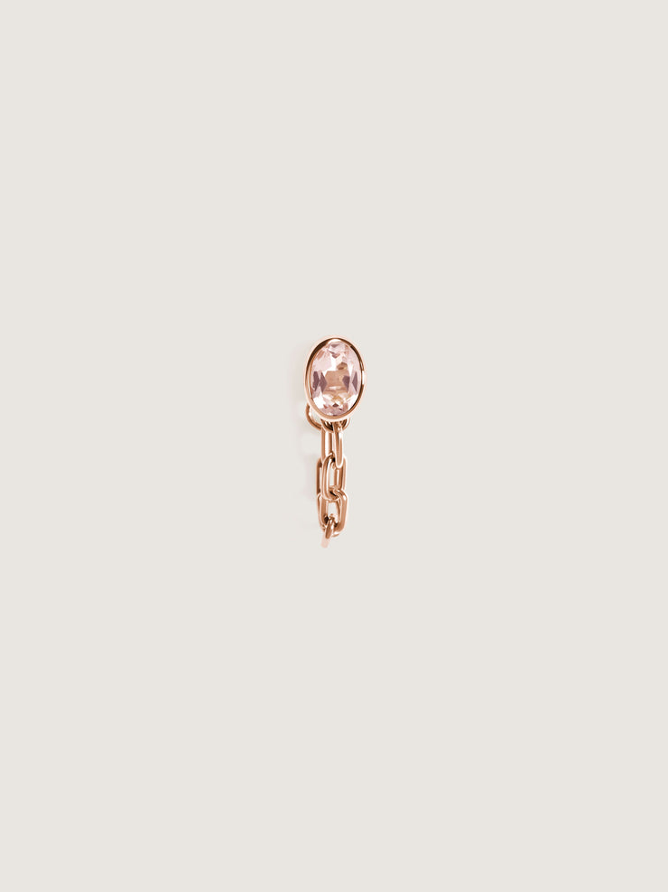 Doublemoss Catena Earring Collection. Available in 14k Yellow, White, & Rose Golds and various precious gemstones.