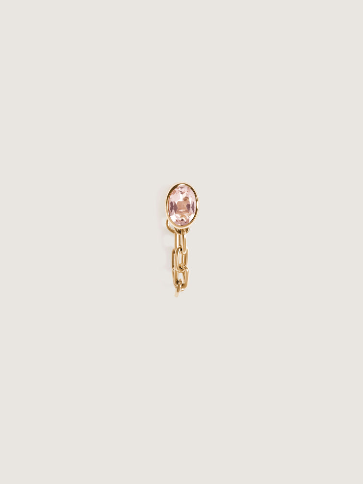 Doublemoss Catena Earring Collection. Available in 14k Yellow, White, & Rose Golds and various precious gemstones.