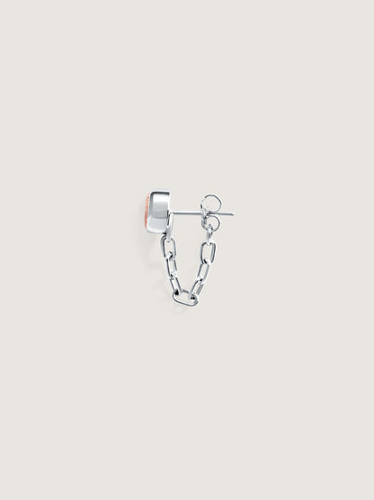 Doublemoss Catena Earring Collection. Available in 14k Yellow, White, & Rose Golds and various precious gemstones.